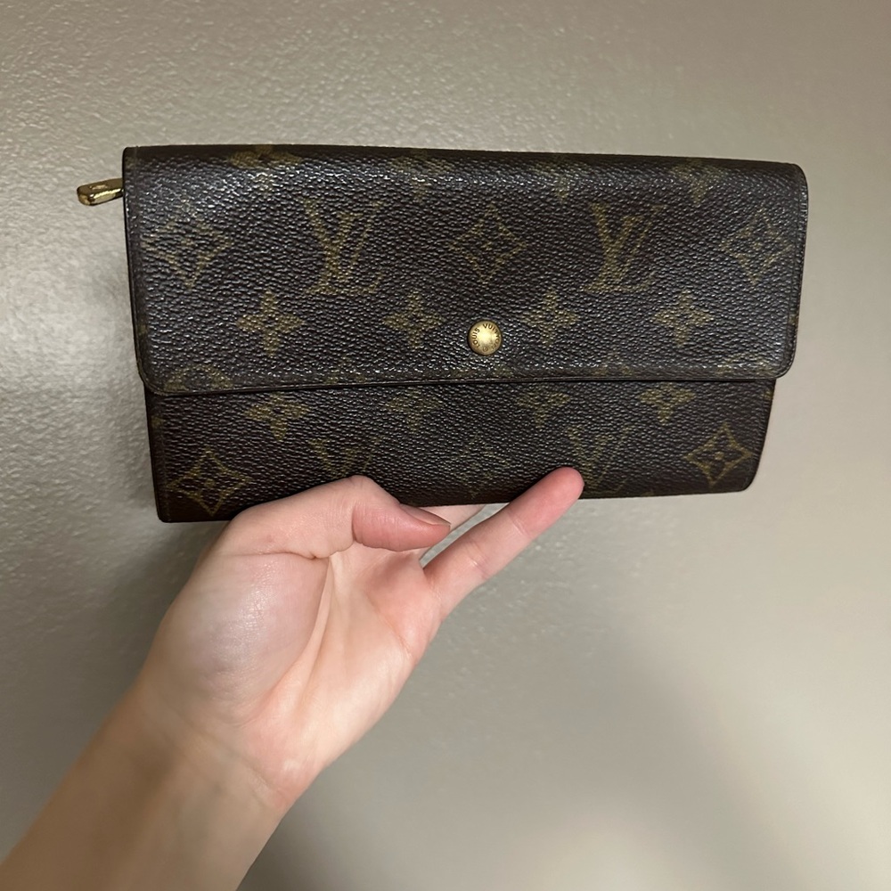 Louis Vuitton Brown Monogram Clutch